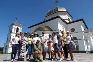 Затопленная церковь села Гусинцы